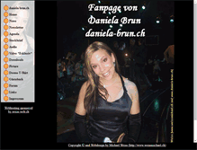 Tablet Screenshot of daniela-brun.ch